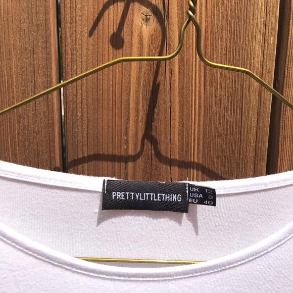 PrettyLittleThing Ruche Top US 8 - Picture 3 of 3